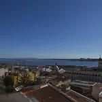 Breathtaking River-city View Two Private Terraces 3 Bedrooms And 3 Bathrooms 17th Century Building Bica Chiado District * Lisboa