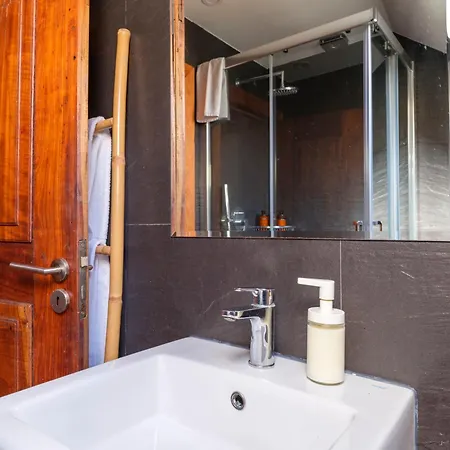 公寓 Breathtaking River-city View Two Private Terraces 3 Bedrooms And 3 Bathrooms 17th Century Building Bica Chiado District