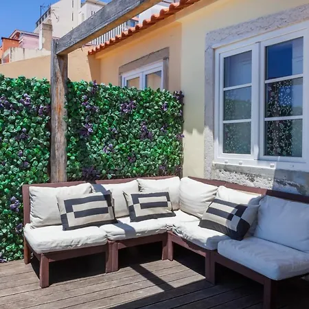 Apartmán Breathtaking River-city View Two Private Terraces 3 Bedrooms And 3 Bathrooms 17th Century Building Bica Chiado District Lisboa
